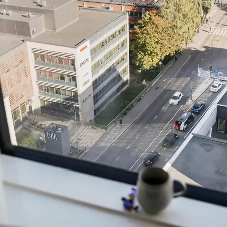 In Topaasi 3 Magnificent 1bd Above The Skies In Heart Of Next To Nokia Arena * Tampere